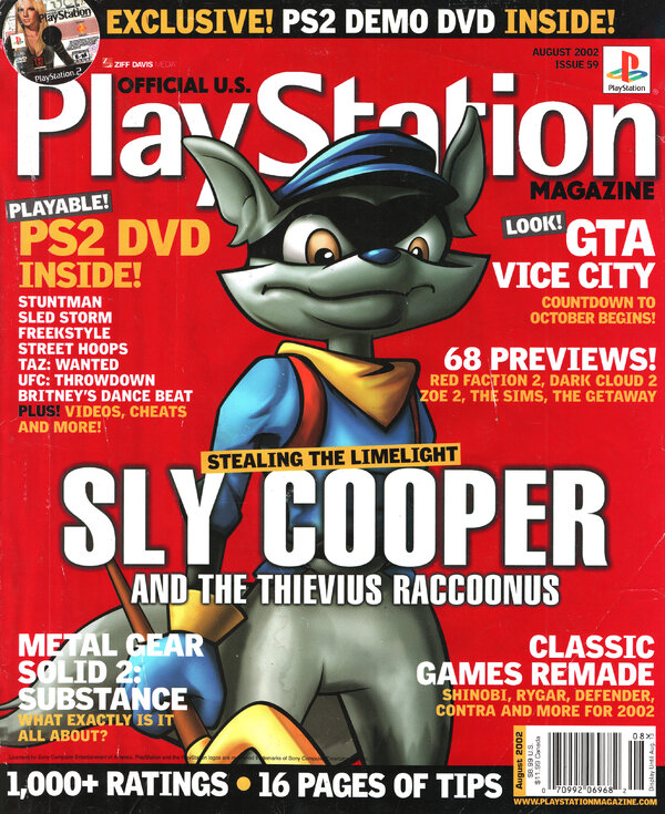 Official U.S. PlayStation Magazine Issue 059 (August 2002) cover